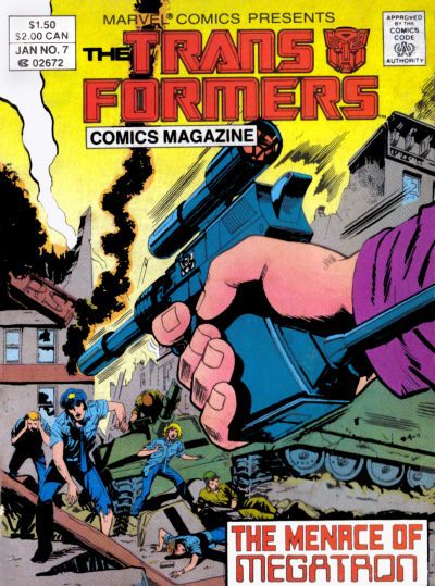 Transformers Comics Magazine, The #7 Comic