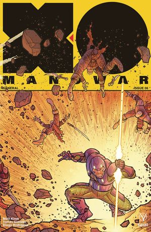 X-O Manowar #6 (Cover C 20 Copy Cover Interlock Variant)