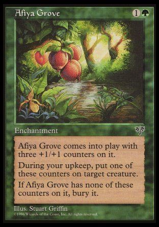 Afiya Grove (Mirage) Trading Card