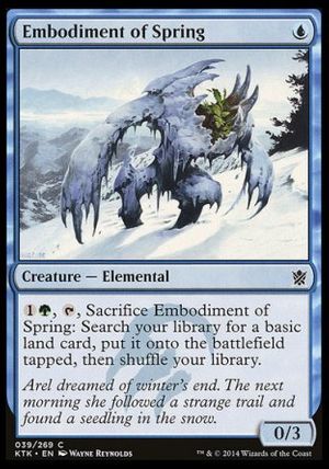 Embodiment of Spring (Khans of Tarkir)