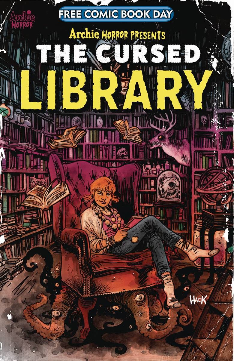 Free Comic Book Day 2023: Archie Horror Presents - the Cursed Library Comic