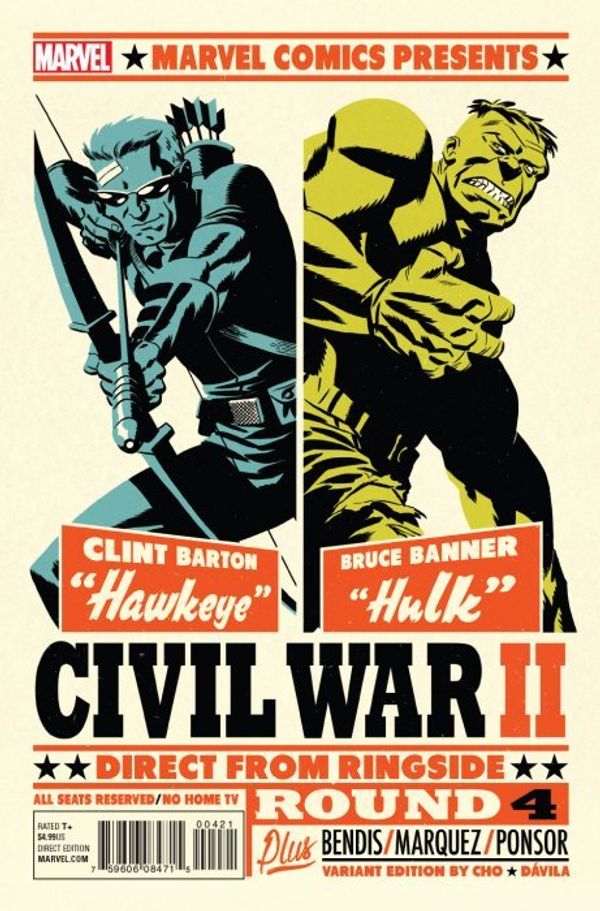 Civil War II #4 (Micheal Cho Variant)