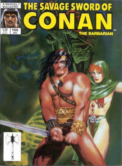 The Savage Sword of Conan #150 Comic