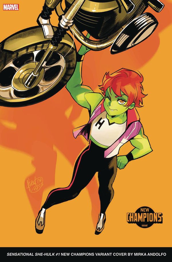Sensational She-Hulk #1 (Mirka Andolfo New Champions Var)