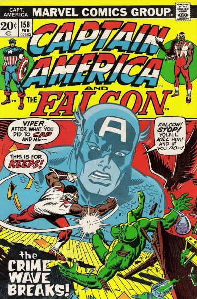 Captain America #158 Comic