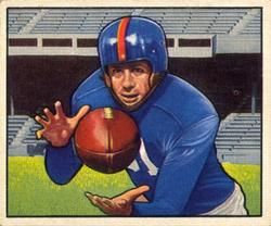 Bill Swiacki 1950 Bowman #142 Sports Card