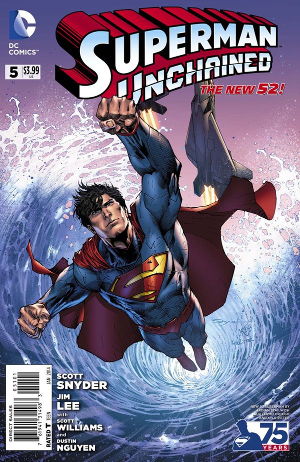 Superman Unchained #5 (75th Anniversary Variant)