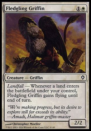 Fledgling Griffin (Worldwake) Trading Card