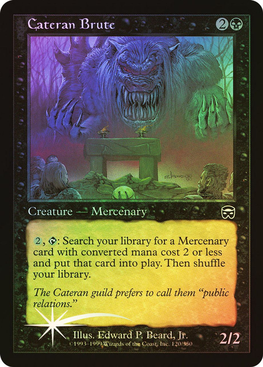 Cateran Brute (Mercadian Masques - Foil) Trading Card