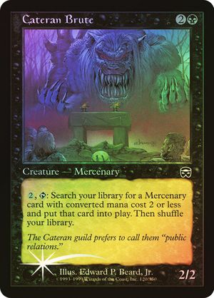 Cateran Brute (Mercadian Masques - Foil)