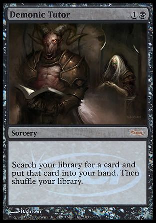 Demonic Tutor (Judge Gift Promos) Trading Card