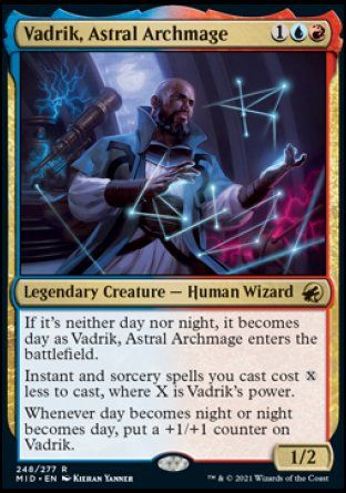 Vadrik, Astral Archmage (Innistrad: Midnight Hunt) Trading Card