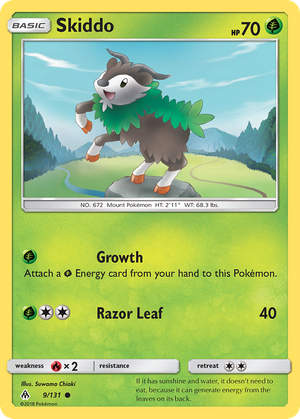 Skiddo (9/131) - Forbidden Light