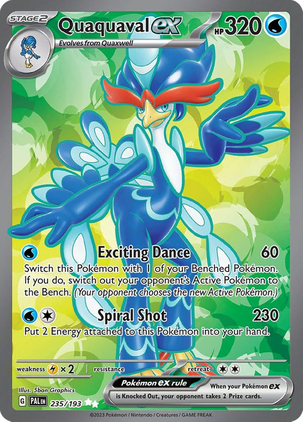 Quaquaval ex (235/193) - Paldea Evolved