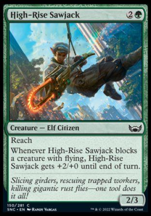 High-Rise Sawjack (Streets of New Capenna) Trading Card