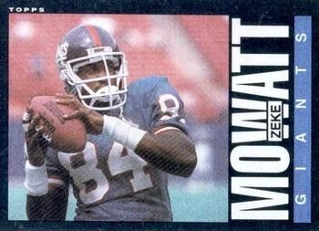 Zeke Mowatt 1985 Topps #121 Sports Card