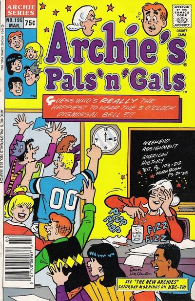 Archie's Pals 'N' Gals #195 Comic