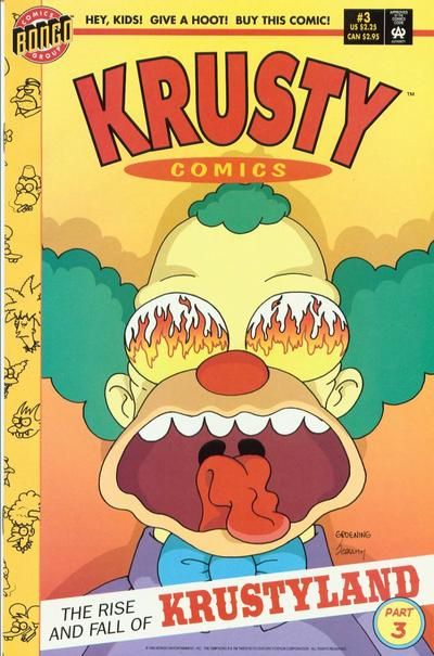Krusty Comics #3 Comic