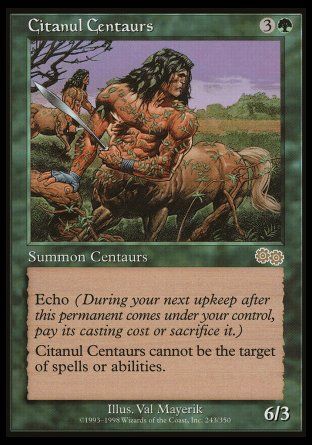 Citanul Centaurs (Urza's Saga) Trading Card