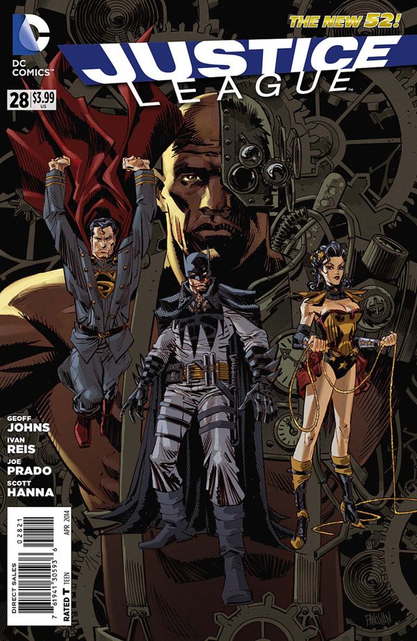 Justice League #28 (Steampunk Variant)