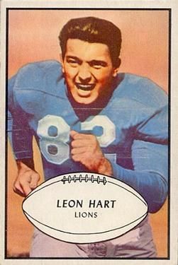 Leon Hart 1953 Bowman #31 Sports Card