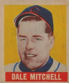 Dale Mitchell 1948 Leaf #165 Sports Card