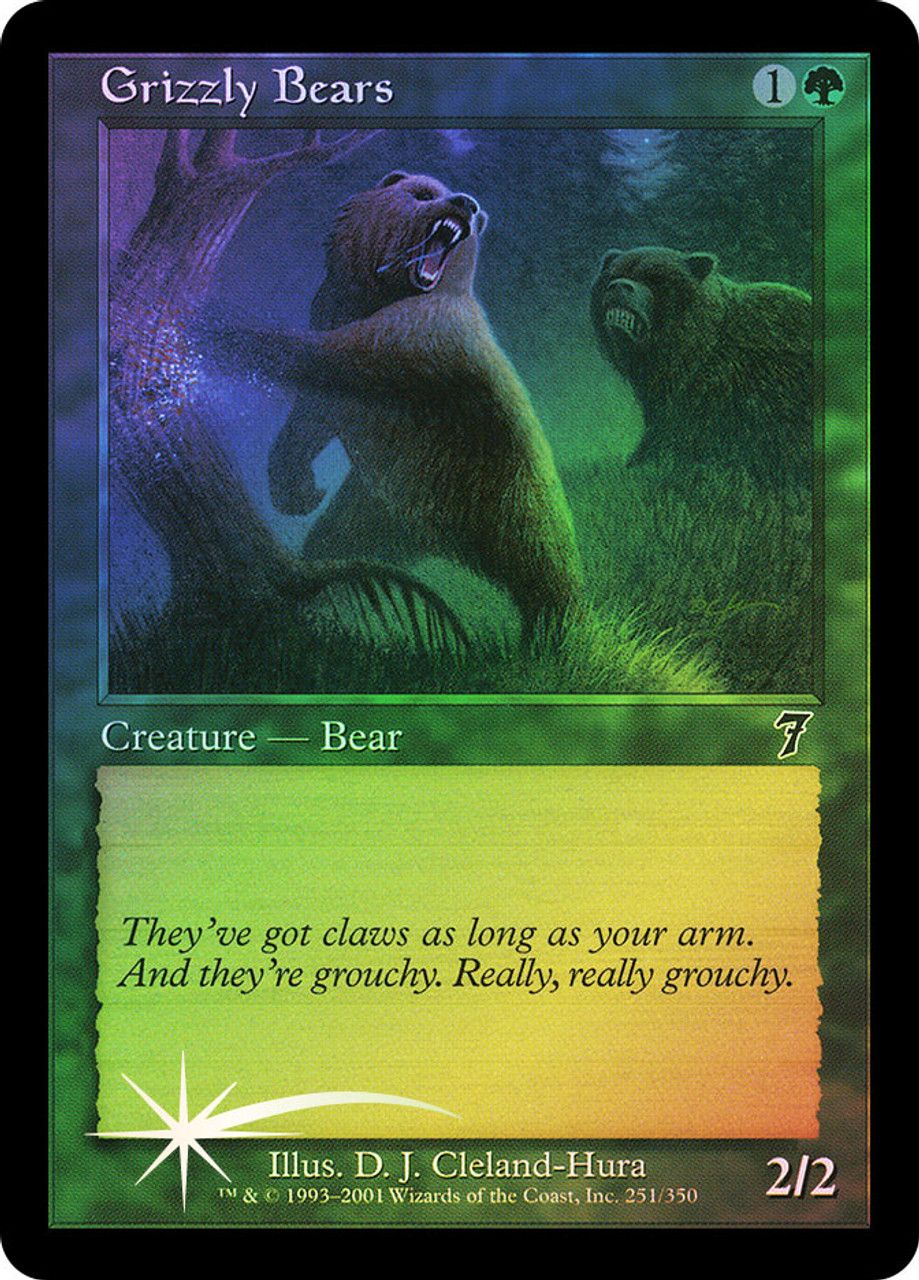 Grizzly Bears (7th Edition - Foil) Trading Card