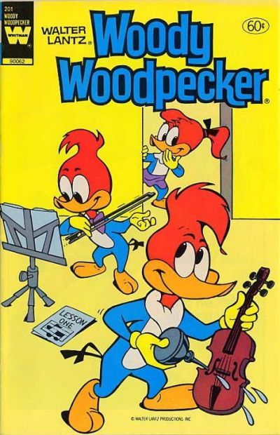Walter Lantz Woody Woodpecker #201 Comic