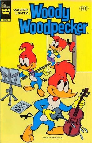 Walter Lantz Woody Woodpecker #201