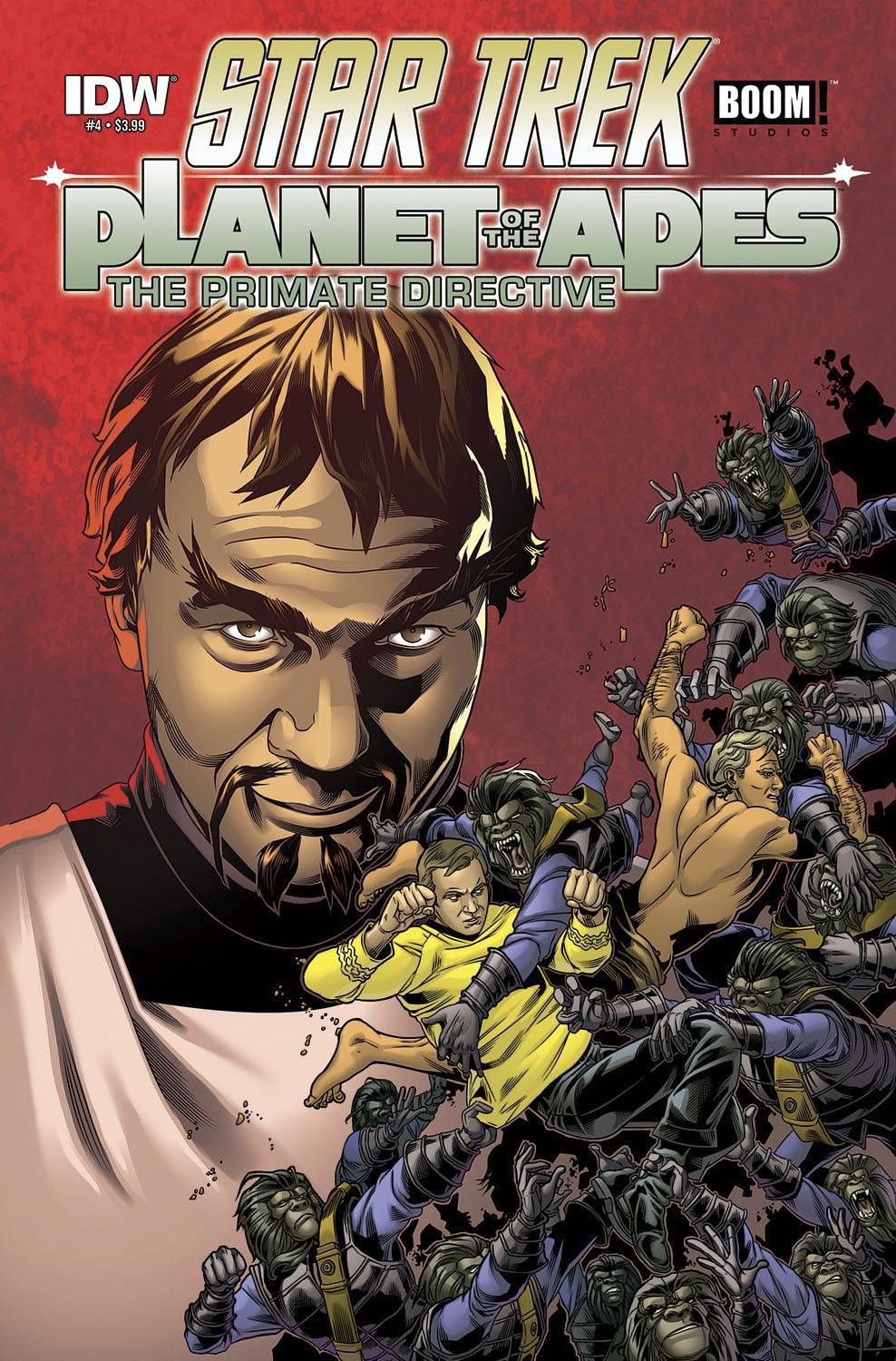 Star Trek/Planet of the Apes: The Primate Directive #4 Comic