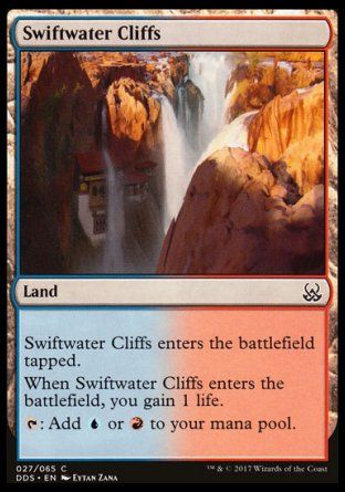 Swiftwater Cliffs (Mind vs. Might) Trading Card