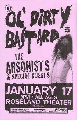 Ol' Dirty Bastard Roseland Theater 2000