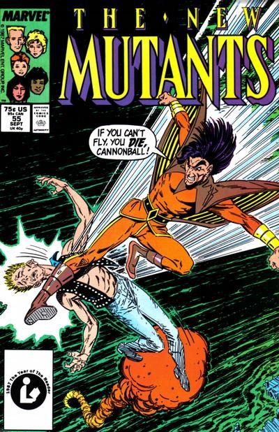 New Mutants #55 Comic