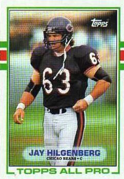 Jay Hilgenberg 1989 Topps #59 Sports Card
