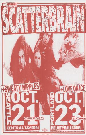 MXP-216.4 Scatterbrain Central Tavern & Melody Ballroom 1990