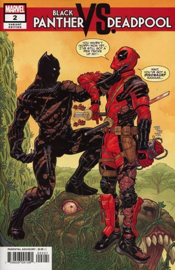 Black Panther vs. Deadpool #2 (Skroce Variant)