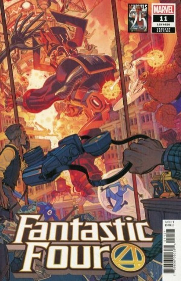 Fantastic Four #11 (Bradhsaw Marvels 25th Tribute Va)
