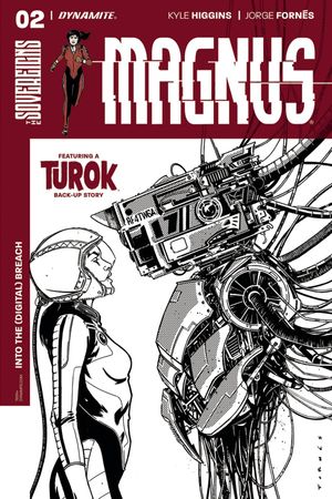 Magnus #2 (Cover D 20 Copy Fornes B&w Inc)