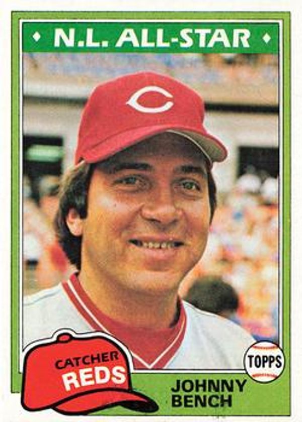 Johnny Bench 1981 Topps #600 Value - GoCollect (johnny-bench-1981-topps ...