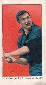 Bob Bescher 1909 Croft's Candy E92 Sports Card