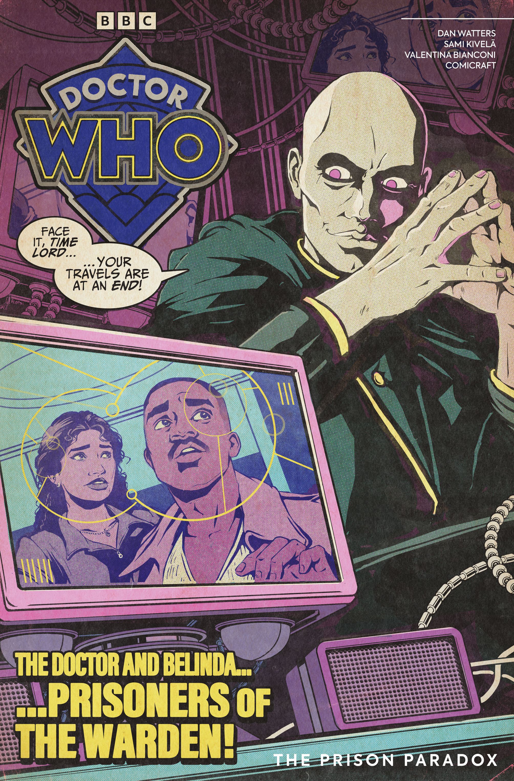 Doctor Who The Prison Paradox #1 (Cvr E Flops Variant) Comic
