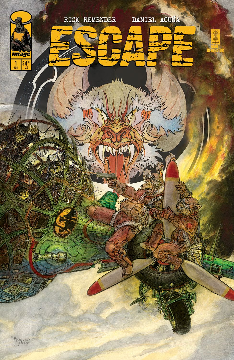 Escape #1 (Cvr B Inc 1:15 Michael Wm Kaluta Variant) Comic