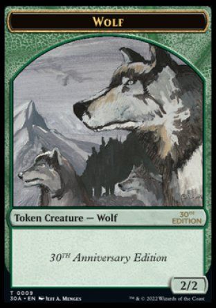 Wolf (Magic 30th Anniversary Edition) Trading Card