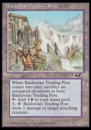 Balduvian Trading Post (Alliances) Trading Card