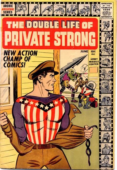 Double Life of Private Strong, The Comic