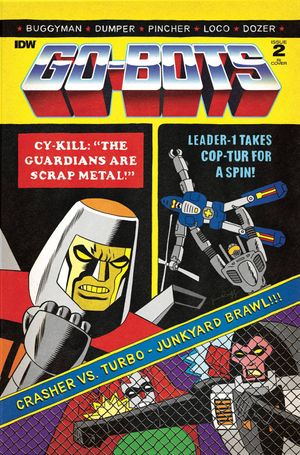 Go-bots #2 (10 Copy Cover Rugg)