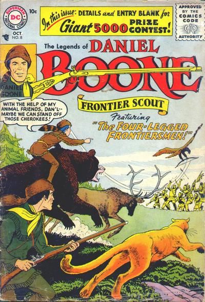 Legends of Daniel Boone, The #8 Comic