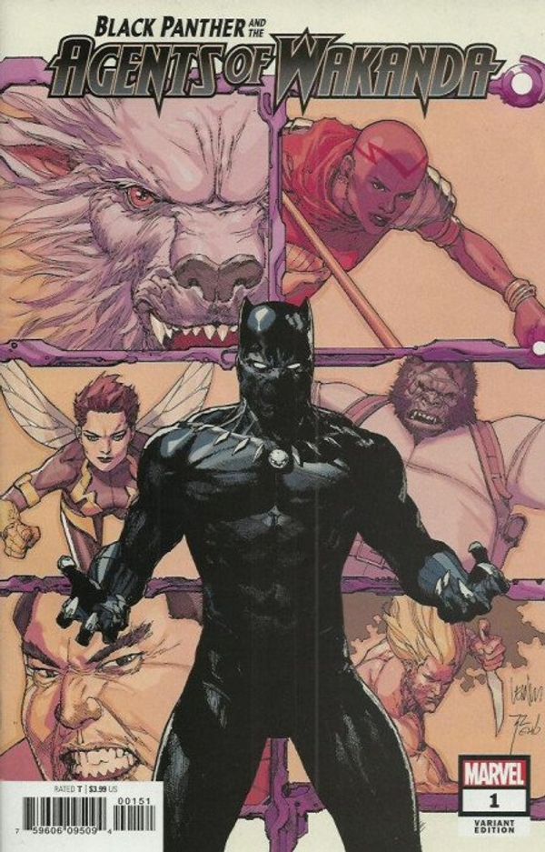 Black Panther and the Agents of Wakanda #1 (Yu Variant)