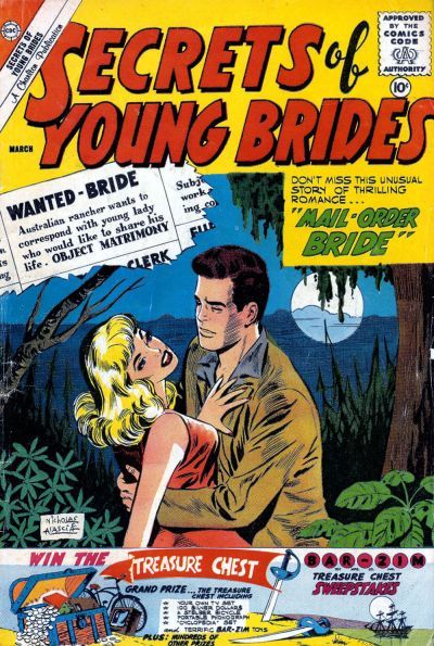 Secrets of Young Brides #24 Comic