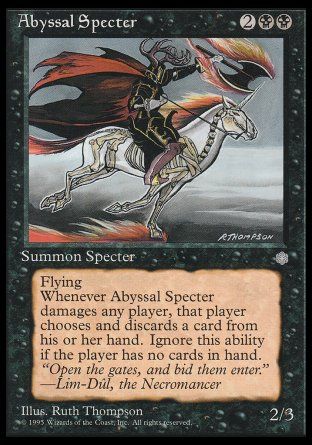 Abyssal Specter (Ice Age) Trading Card